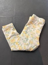 Kensie Baby Floral Leggings White/Yellow/Green 24M Cotton Stretch Pull-On Baby Leggings price