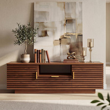 TV Stand for Tvs up to 65 Inch, Mid Century Modern Entertainment Center with Sto TV Unit / Stand price