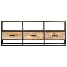 TV Stand TV Unit Sideboard TV Console Media Cabinet Solid Mango Wood vidaXL TV Unit / Stand price