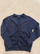 Boy Ralph Lauren Polo Cardigan Navy Size Small 8 EUC Boys' Cardigans price