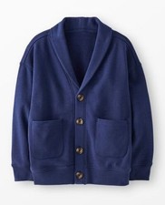 Hana Andersson Boy's French Terry Shawl Collar Cardigan Boys' Cardigans price