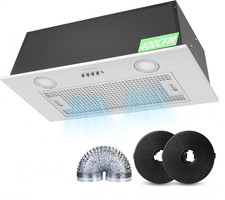 24 Inch Insert Range Hood 400 CFM Stainless Steel Built-In Kitchen Vent 3 Speed Built-in Range Hoods price