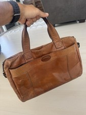 Real Leather FOSSIL Laptop Briefcase Brown Premium Briefcase price