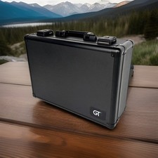 Aluminum Briefcase with Combination Locks Offered In Charcoal And Carbon Fiber Briefcase price