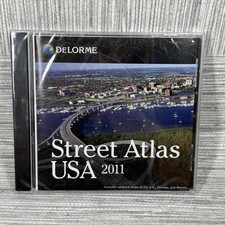 DeLorme Street Atlas USA 2011 DVD for PC Windows 7/Vista/XP Atlas & Map Software price