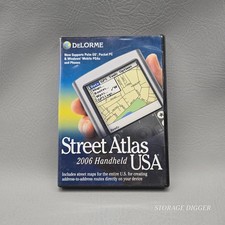 2005 DeLorme Street Atlas USA 2006 Handheld GPS Software, Street Mapping Details Atlas & Map Software price