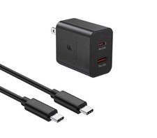 35W USB C Fast Charger 2 Port PD GaN wall charger For iPhone iPad Samsung Galaxy Mobile Phone Charger price
