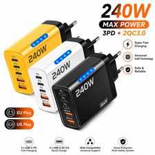 240W Fast Charging USB Type C US Wall Charger For Samsung iPhone Android Phone Mobile Phone Charger price