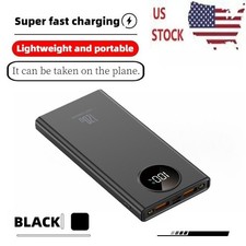 900000MAH Portable Power Bank LCD LED 2 USB Battery Charger For Mobile Phone Mobile Phone Charger price