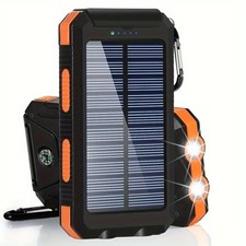 2026 Super 10000000mAh USB Portable Charger Solar Power Bank For Cell Phone Mobile Phone Charger price