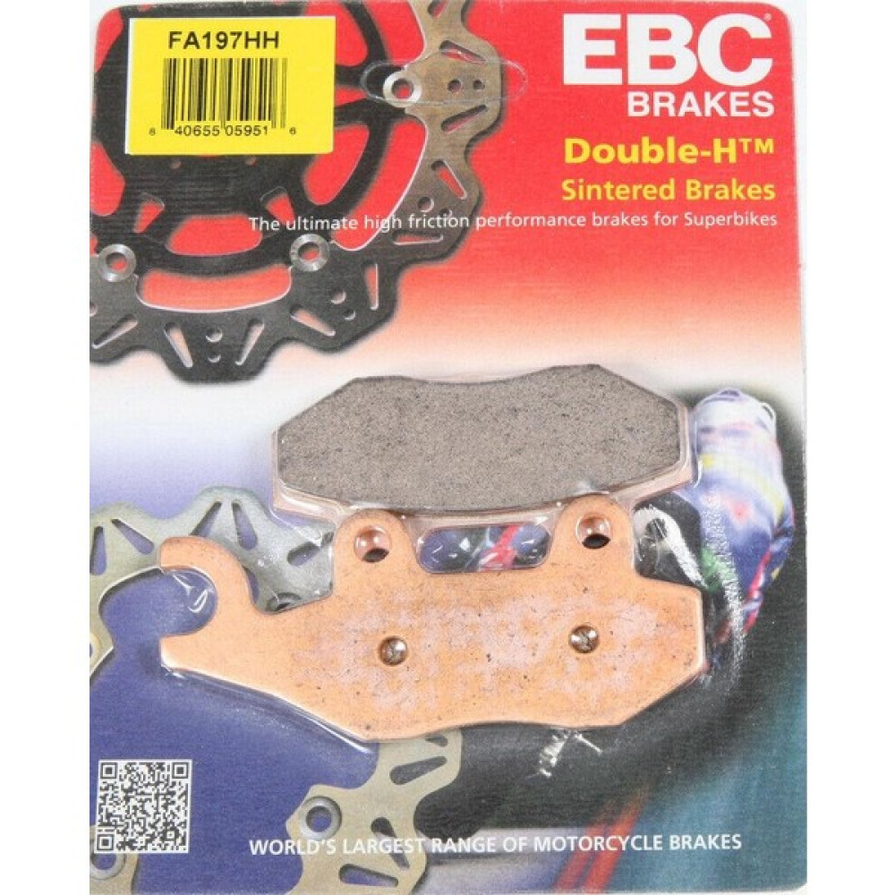 Ebc FA197HH 2008-2012 Kawasaki Ninja 250R Uyumlu Ön Fren Balatası Sinterli Balata Oto Boyaları Fiyatı