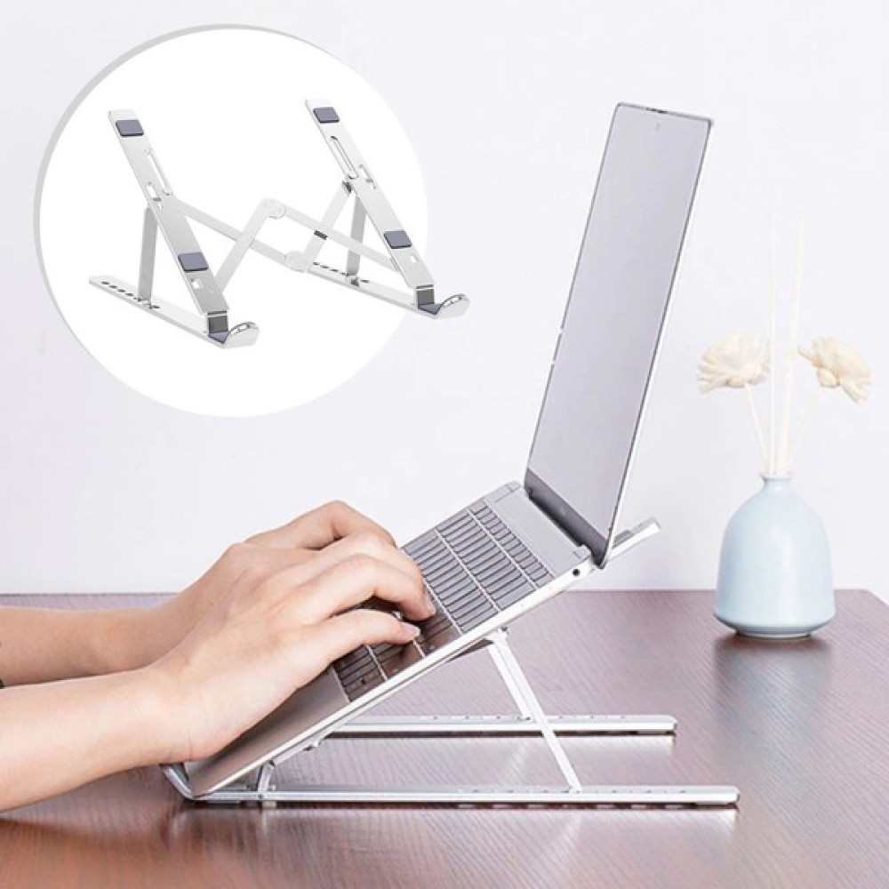 Ebedi Ayarlanabilir Dizüstü Destek Tabanı Tamamen Katlanabilir Taşınabilir Laptop Yükseltici Dizüstü Bilgisayar Aksesuarları Fiyatı