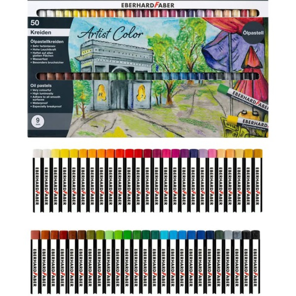 Eberhard Faber Artsit Color Yağlı Pastel 50 Renk Pastel Boya Fiyatı