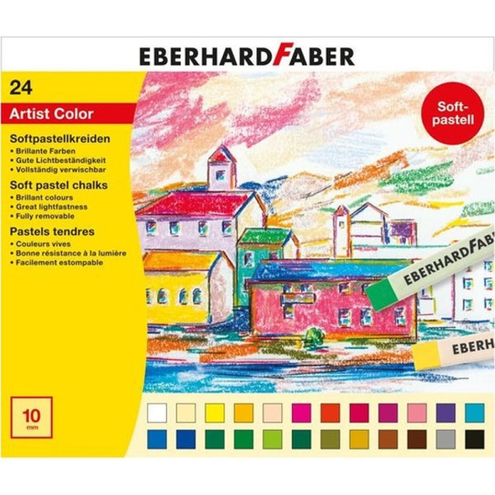 Eberhard Faber Soft Pastel Boya (Toz Pastel Boya) 24 Renk Pastel Boya Fiyatı