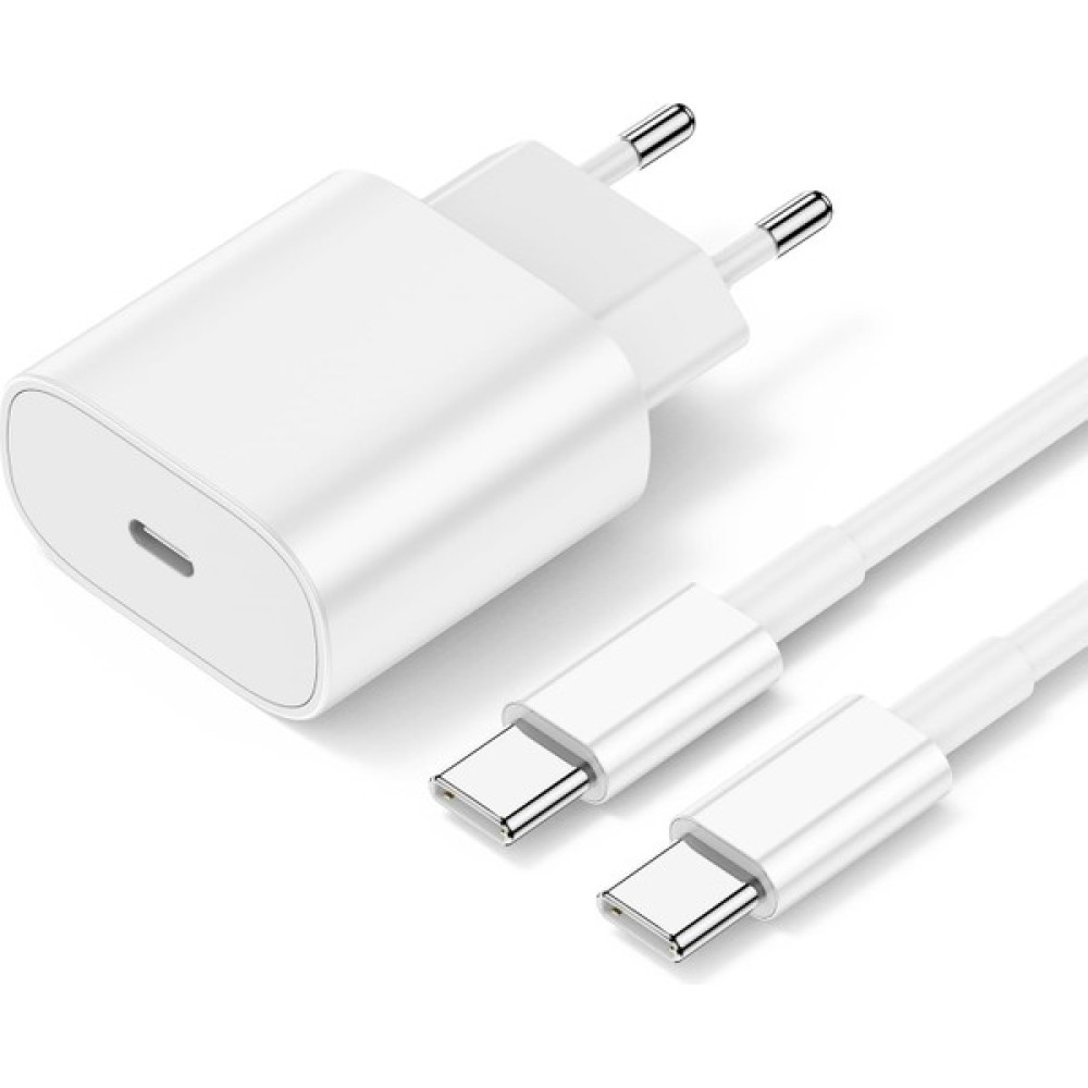 Ebotek Apple İphone 15 - 15 Pro - 15 Pro Max - 15 Plus Yeni Nesil Type-C to Type-C 20W Hızlı Şarj Aleti Seti Kablo ve Adaptör İki Uç Type-C Cep Telefonu Şarj Cihazı Fiyatı
