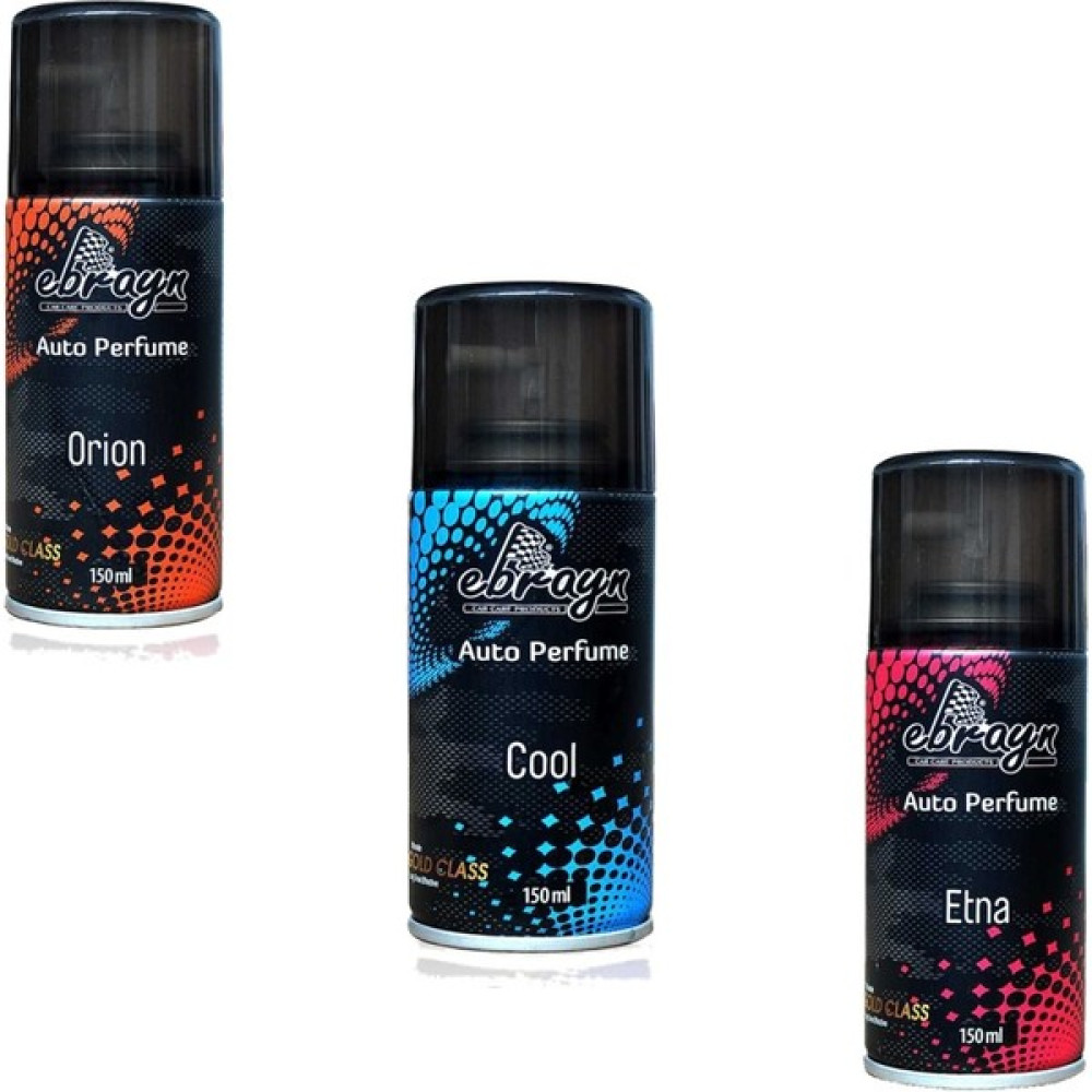 Ebrayn Araç ve Oda Içi Parfüm Seti 150ML Sprey 3 Farklı Koku 1. Kalite -3 Parça Set Oto Bakım & Temizlik Ürünleri Fiyatı