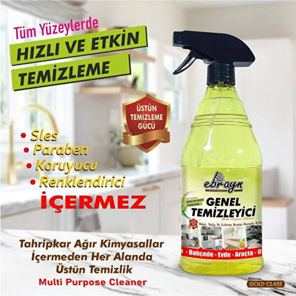 Ebrayn Genel Temizleyici Oto Genel Temizlik Fiyatı