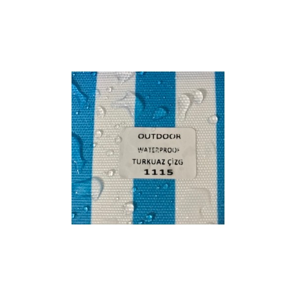Ebru Döşemelik WATERPROF-7359 Kumaş - Mavi Çizgili - 1 m - 1,5 m SSD / Solid State Drive Fiyatı