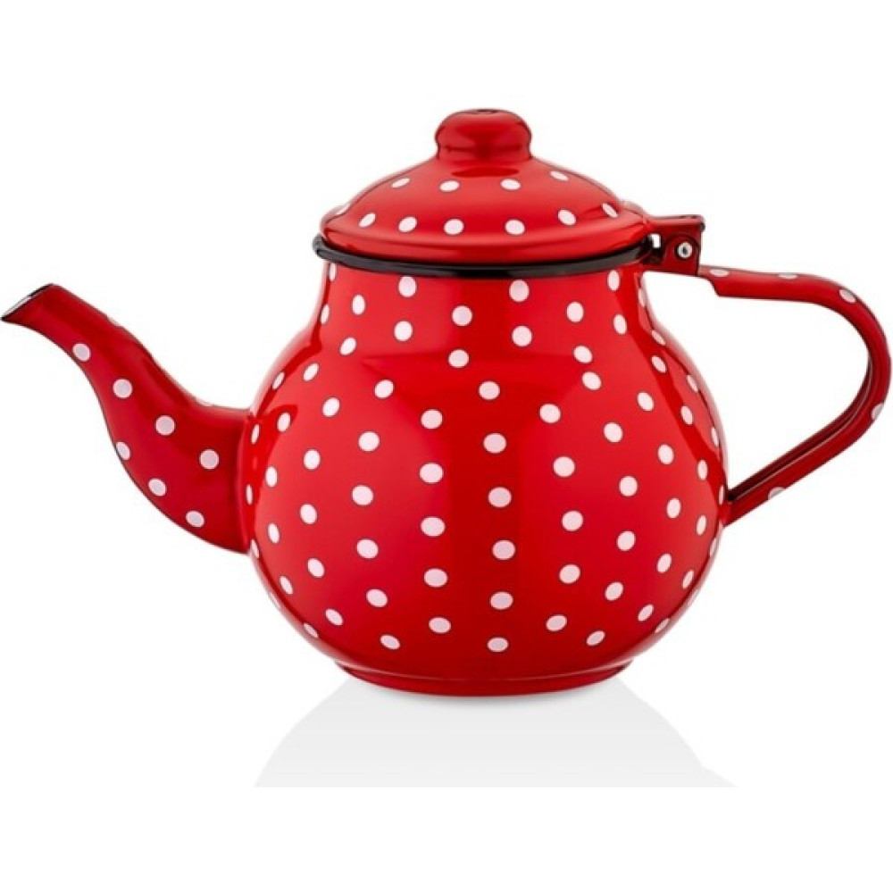 Ebru Metal Mass Emaye Çay Demliği 1,1 Litre Çay / Çaydanlık Setleri Fiyatı