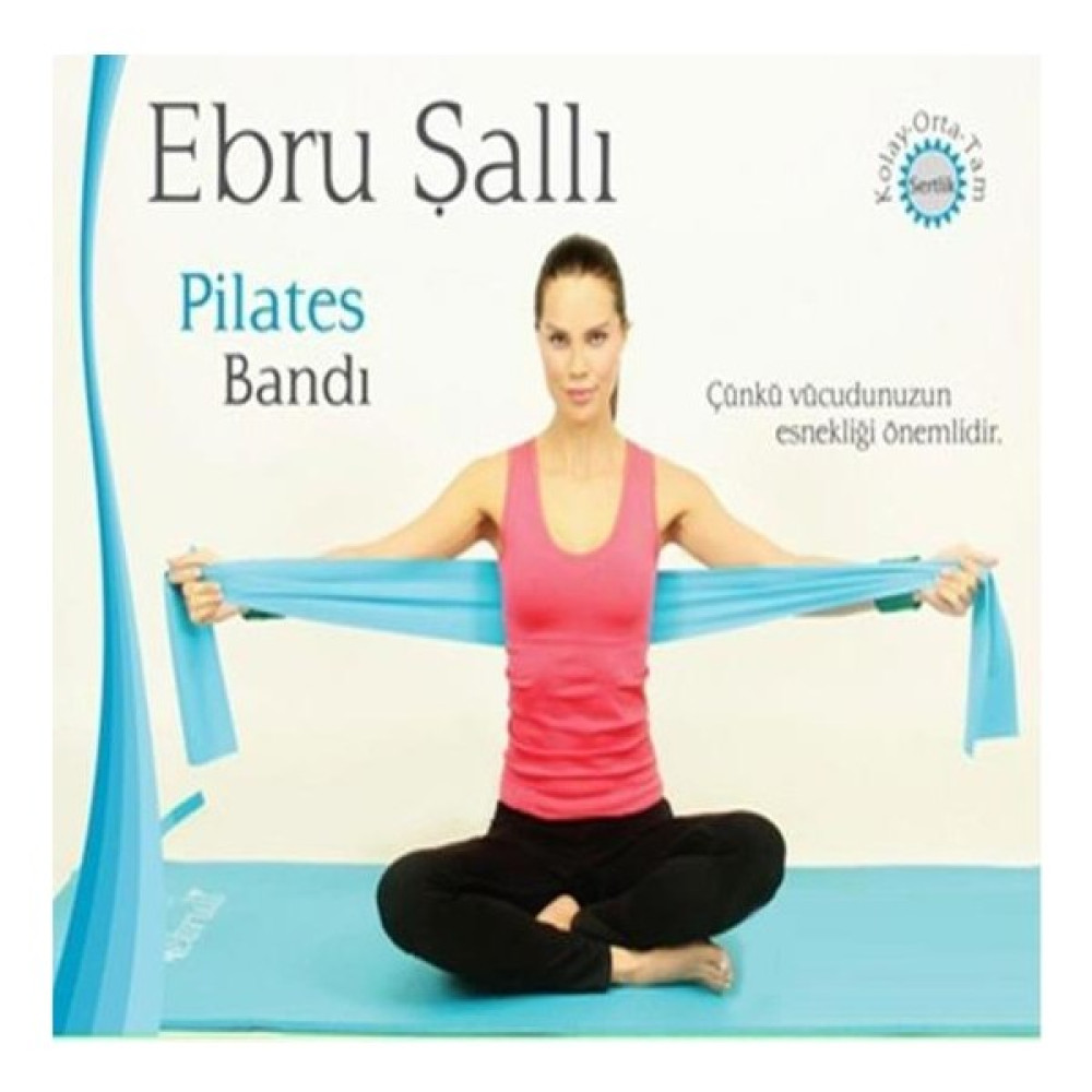 Ebruli Ebru Şallı 3'lü Latex Pilates Egzersiz Bandı Pilates Minderi Fiyatı