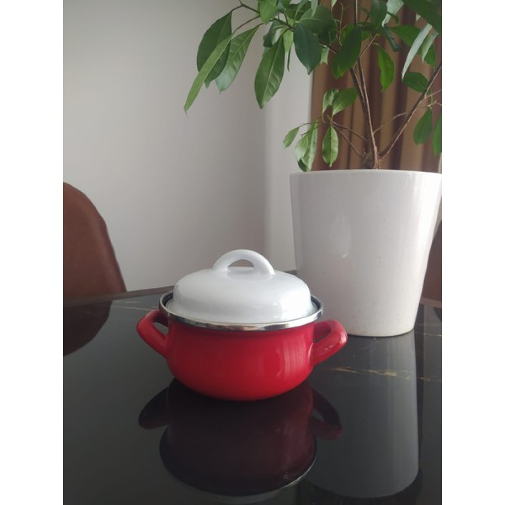 Ebruli Emaye Super Mini Emaye Bebek Mama Yumurta Tencere Tencereler Fiyatı