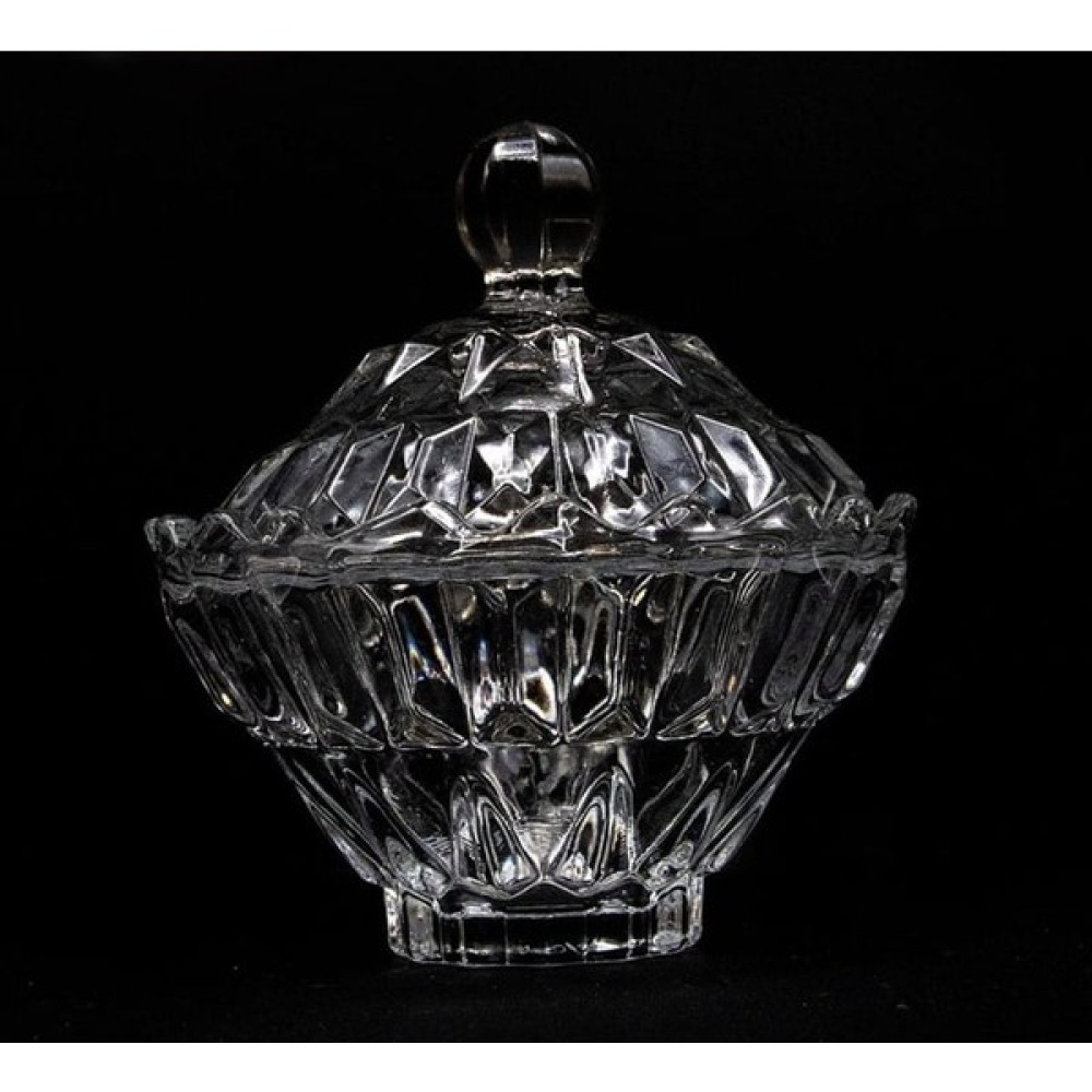 EbruliHomeArt Kapaklı Cam Şekerlik 290 ml Kase Fiyatı