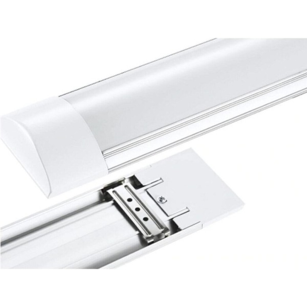 EC Shop Artı 4 Adet LED Beyaz Yeni Nesil Florasan 18W 60 cm LED Bant Armatürü Yatay LED Panel Direkt 220V Aplikler Fiyatı