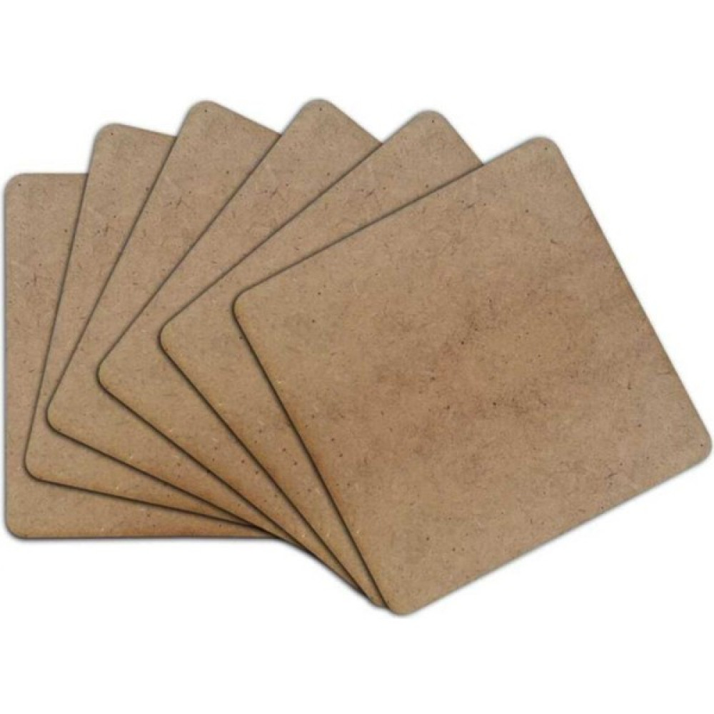 EC Shop Eva Lazer Toptan 32 cm Kare 20 Adet Naturel Ahşap Supla Tahtası Ham Mdf Ahşap Supla Levha Sunumluk Hediyelik Eşya Fiyatı