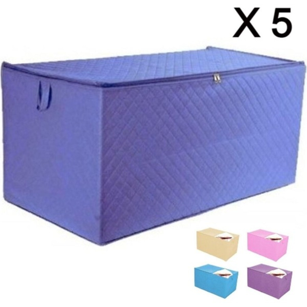 EC Shop Hanım's 5 Adet Hurç Yorgan Hurcu 100 x 50 x 50 cm Büyük Boy Tela Yorgan 5 Li Hurç Fiyatı