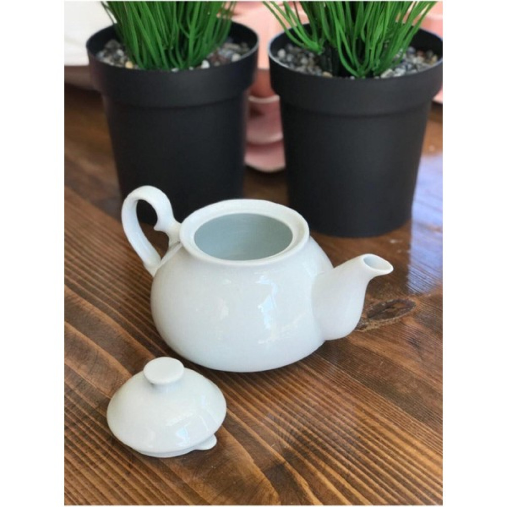 EC Shop Istoçhome Beyaz Porselen Demlik Çay / Çaydanlık Setleri Fiyatı