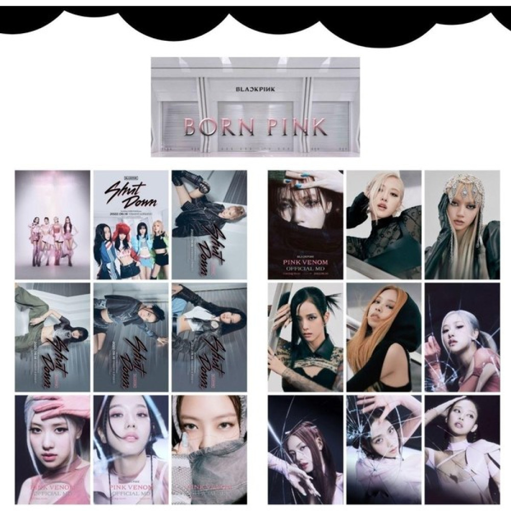 EC Shop Kpop Dünyasi Blackpınk '' Born Pink '' Fotokart Seti Resim & Fotoğraf Çerçevesi Fiyatı