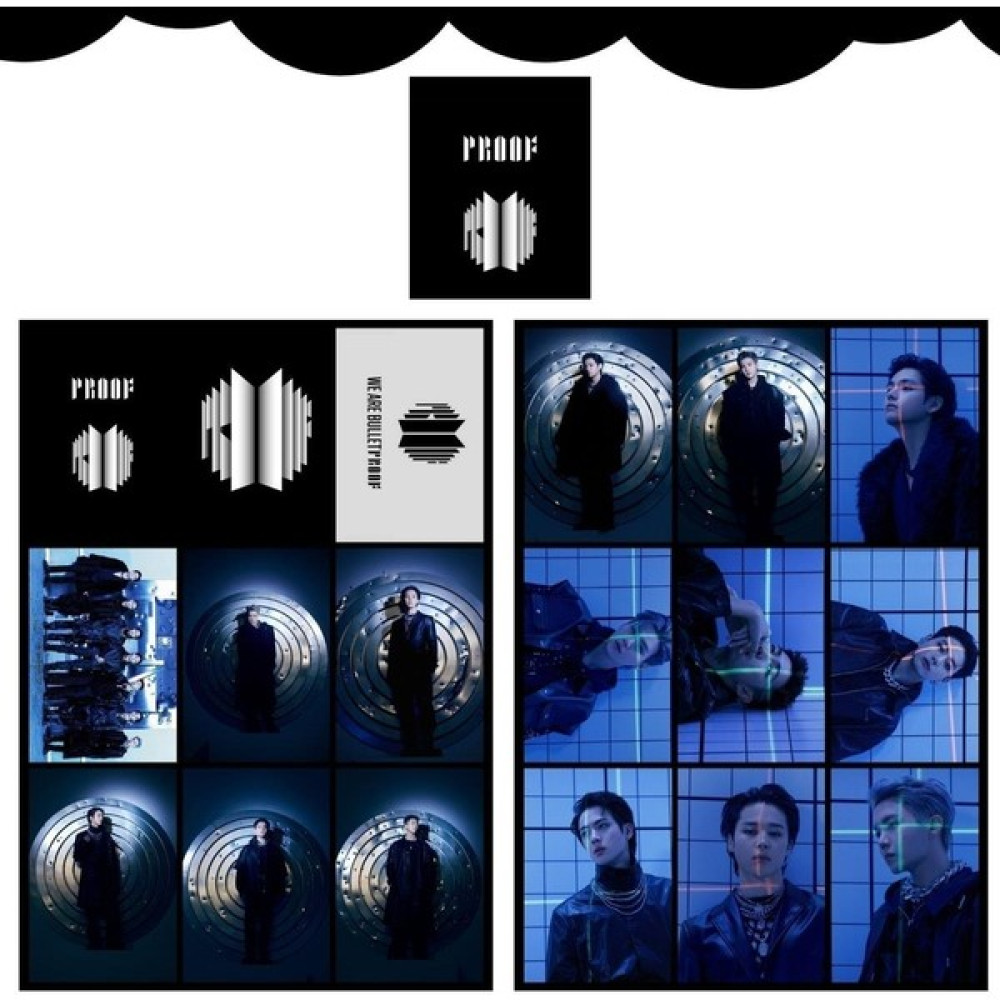 EC Shop Kpop Dünyasi Bts '' Proof '' Fotokart Seti Resim & Fotoğraf Çerçevesi Fiyatı