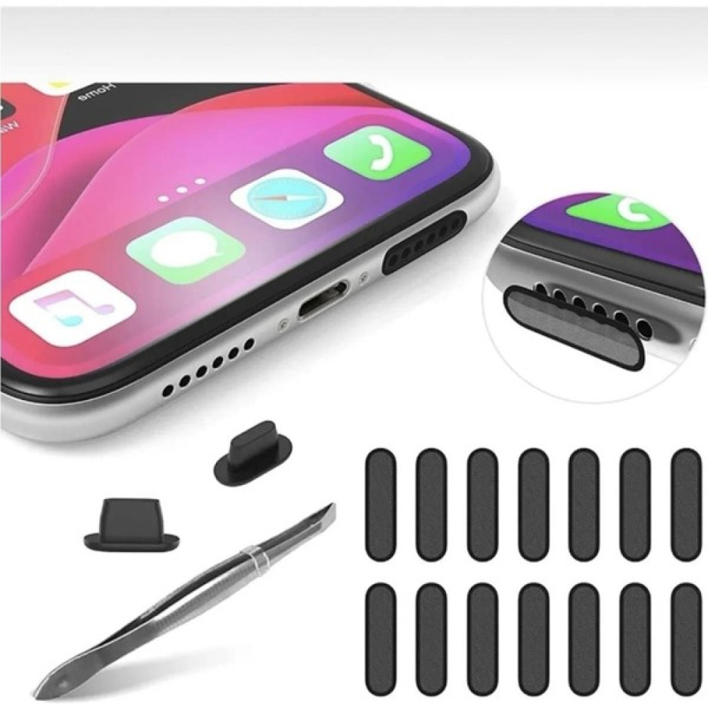 EC Shop La Storia 8 Adet Cep Telefonu Hoporlörü Için Toz Önleyici Sticker Hoporlör Koruyucu Video Kamera Aksesuarları Fiyatı