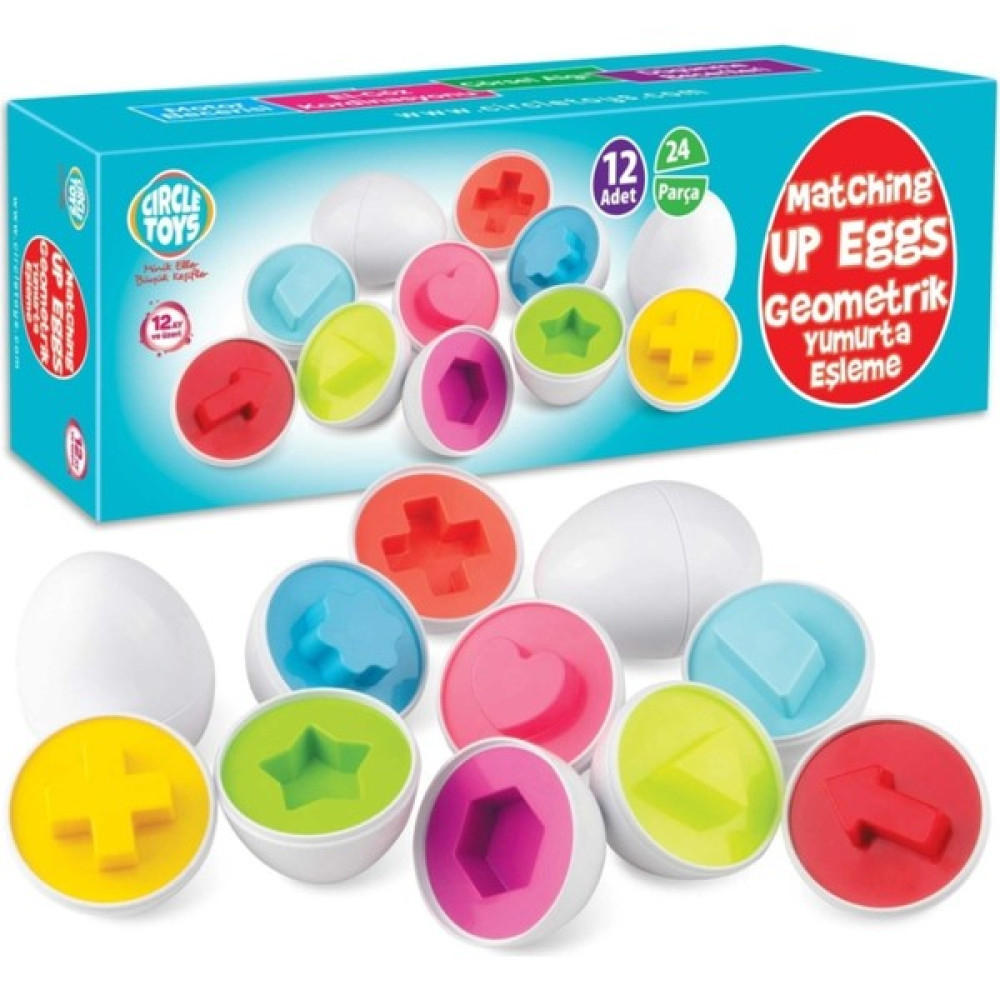 EC Shop Matching Up Eggs Yumurta Eşleştirme Eğitici Yumurta Bultak - Renkli Eğitici Oyuncak Fiyatı