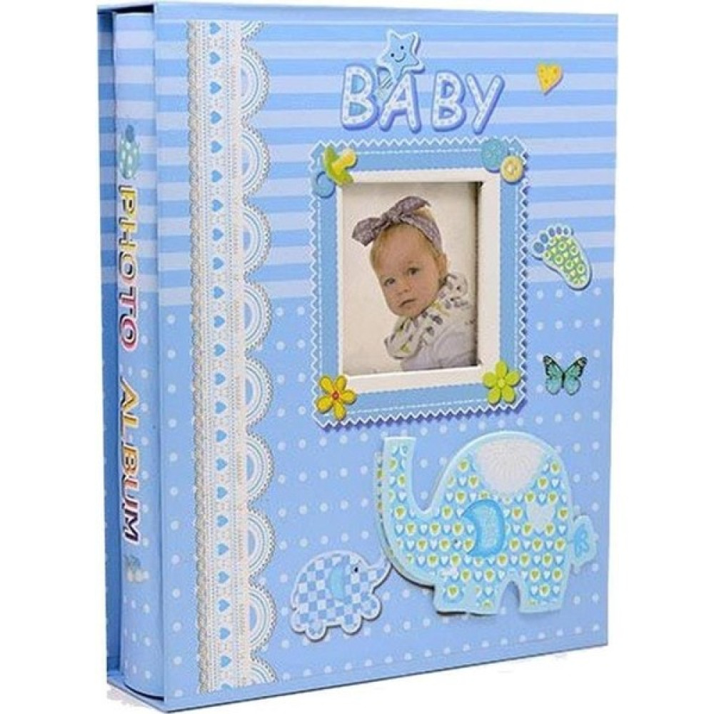 EC Shop Nobbystar 200'LÜK 10X15CM Kutulu Kız Bebek Mavi Fotoğraf Albümü Resim & Fotoğraf Çerçevesi Fiyatı