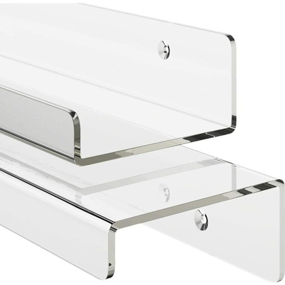 EC Shop Nobell Pleksi Raf Genişlik 40CM x 10CM (4mm Pleksiden Üretilir) Duvar Rafı Fiyatı