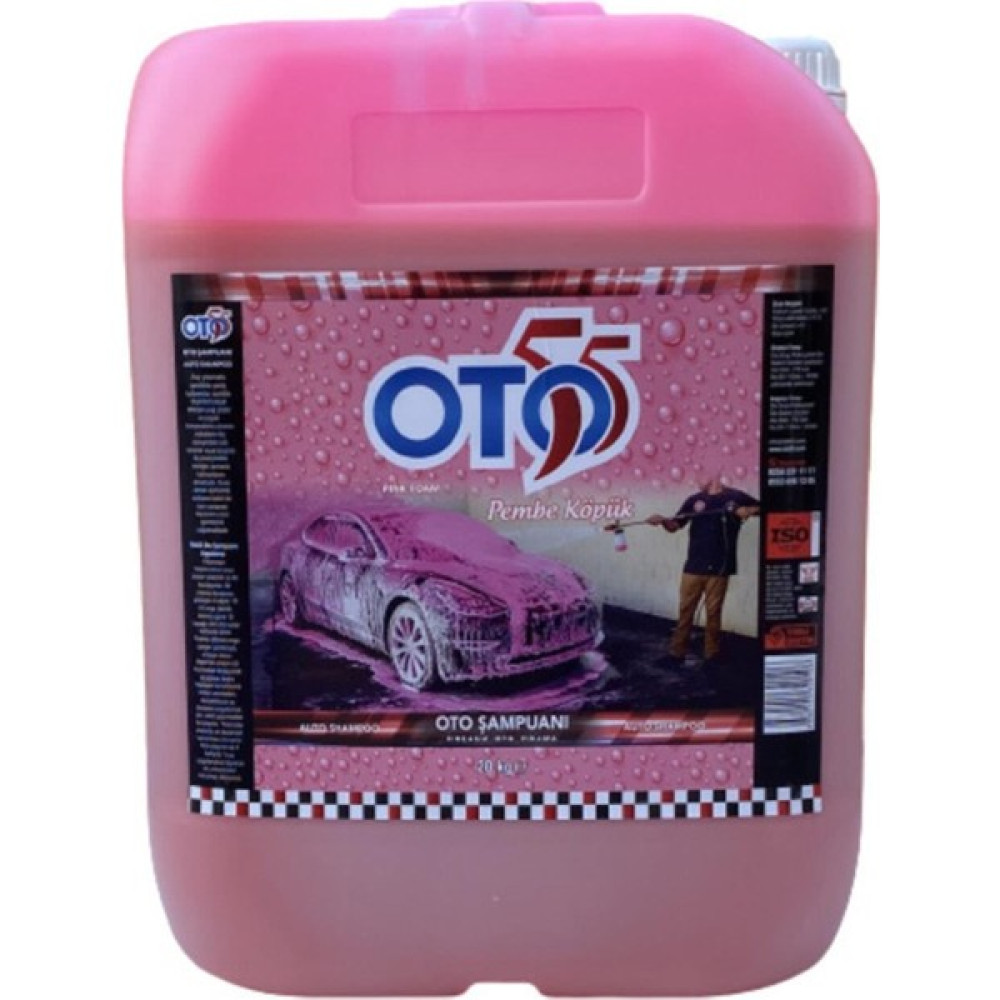 EC Shop OTO55 Ep2 Pembe Köpük Fırçasız Oto Yıkama Köpüğü 20 kg Oto Yıkama Ürünleri Fiyatı