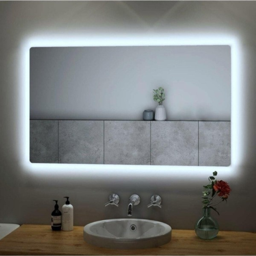 EC Shop Yasef Home Dizayn 80X60 Ledli Ayna Banyo Aynası Boy Aynası Konsol Aynası Banyo Aynası Fiyatı