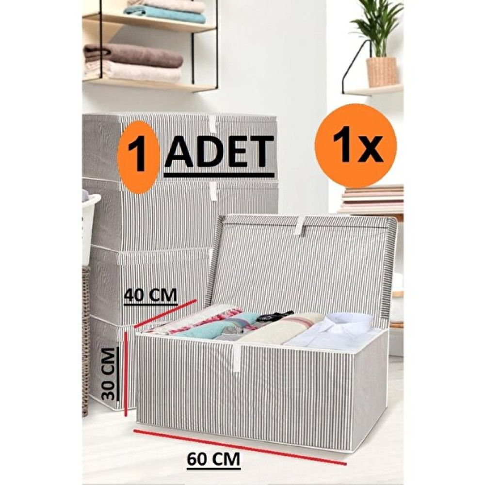 EC Shop Yegge Kapaklı Kutu Hurç Mega Boy 60*40*30* Yüksek li Çok Amaçlı Kutu Hurç 1 x Hurç Fiyatı