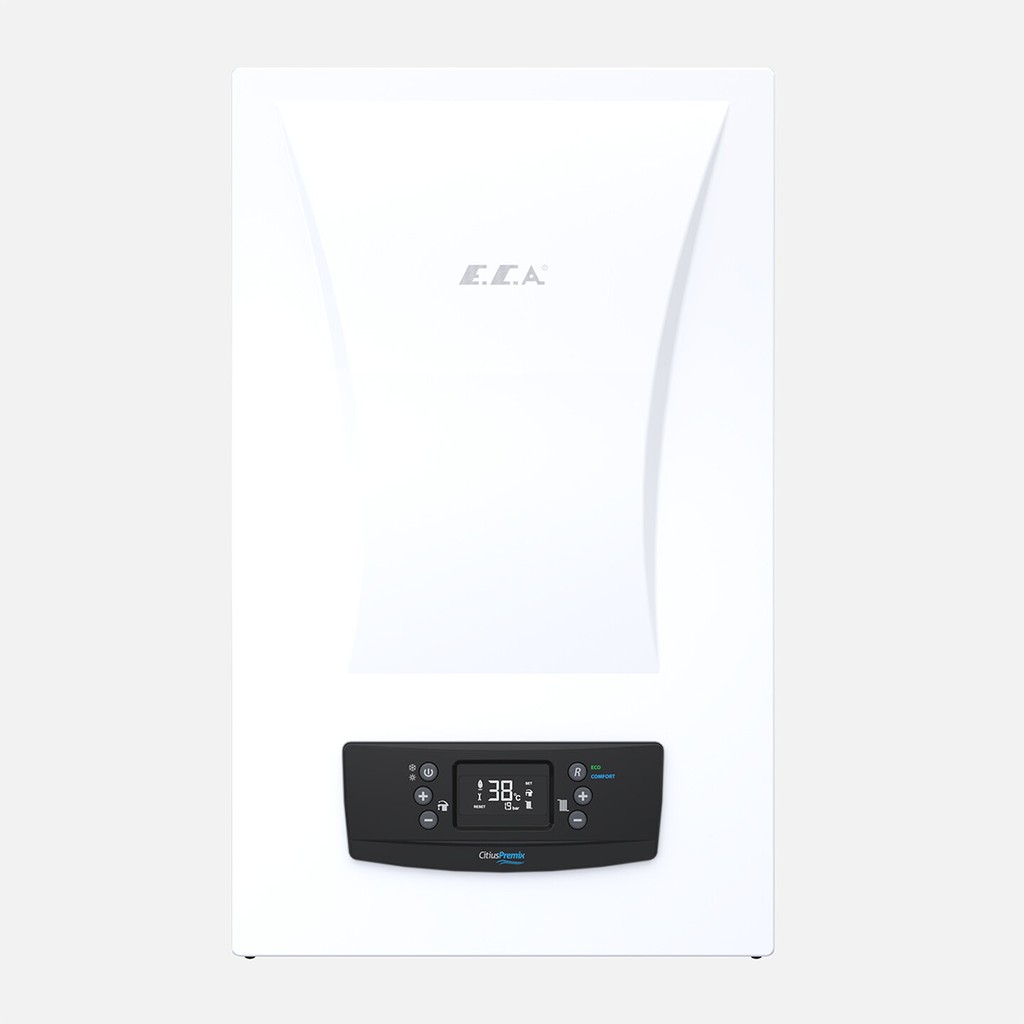 E.C.A Eca Citius Premix 24 Kw Kombi Beyaz Renk Sessiz Çalışma Özelliği ile Enerji Verimliliği Kombiler Fiyatı