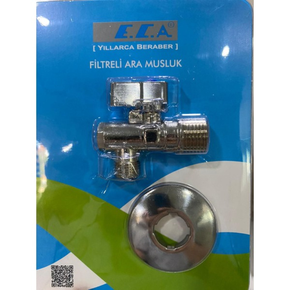 E.C.A Eca Filtreli Ara Musluk 15 Adet - Krom Ara Musluk Fiyatı