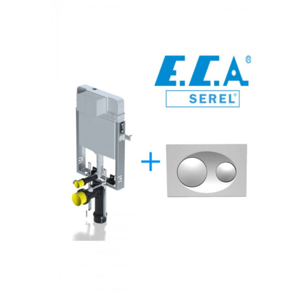 Eca Serel Smooth Asma Klozet Gomme Rezervuar Ve Panel Rezervuar Fiyatı
