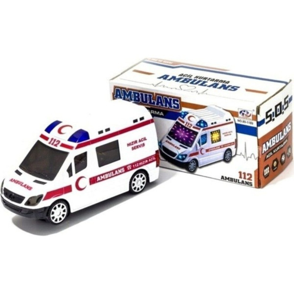 Ecatoys Oyuncak Ambulans 3D Işıklı Sesli Araba Oyuncak Araç Fiyatı