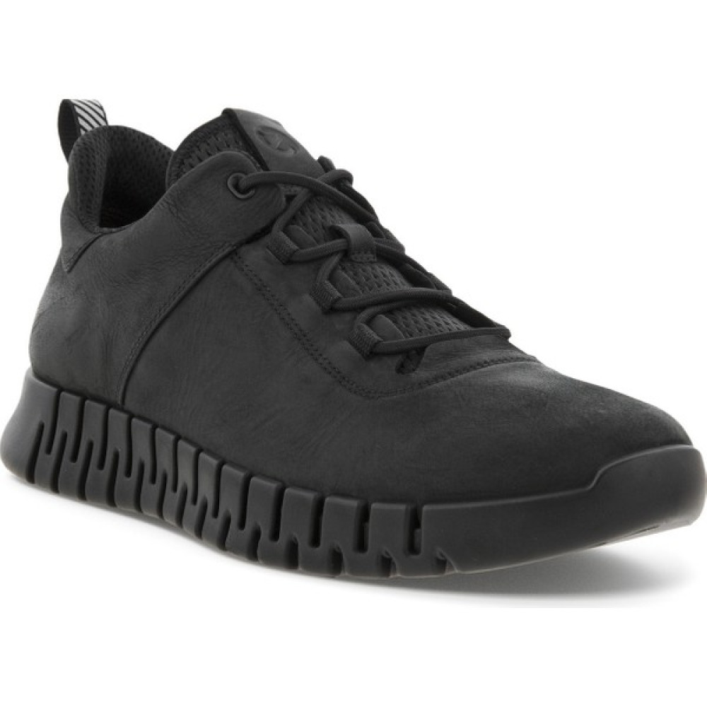 Ecco Nubuk Siyah Erkek Günlük Ayakkabı Ecco Gruuv M Sneaker Lea Erkek Günlük Ayakkabıları Fiyatı