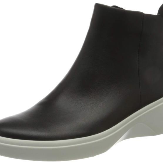 Ecco Soft 7 Wedge Black Droid Siyah Kadın Bot Kadın Botları Fiyatı