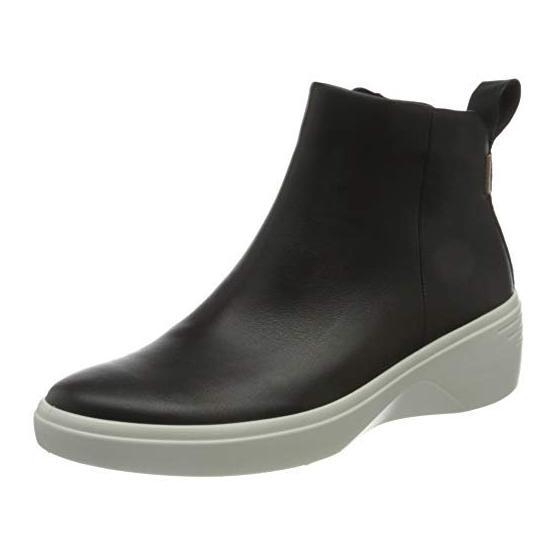 Ecco Soft 7 Wedge Black Droid Siyah Kadın Bot