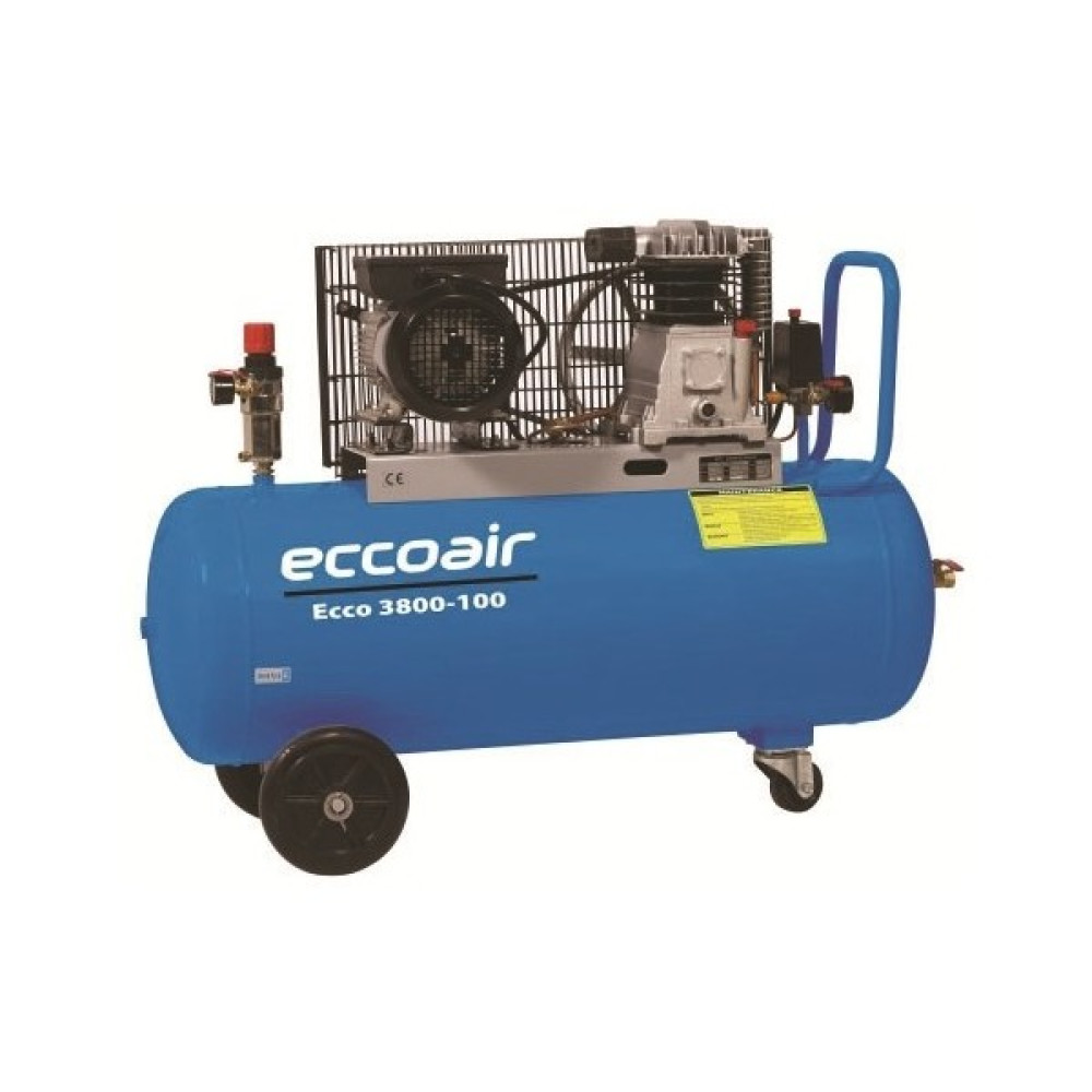 Eccoair 100 Lt Tek Kademeli Pistonlu Kompresör Hava Kompresörü Fiyatı