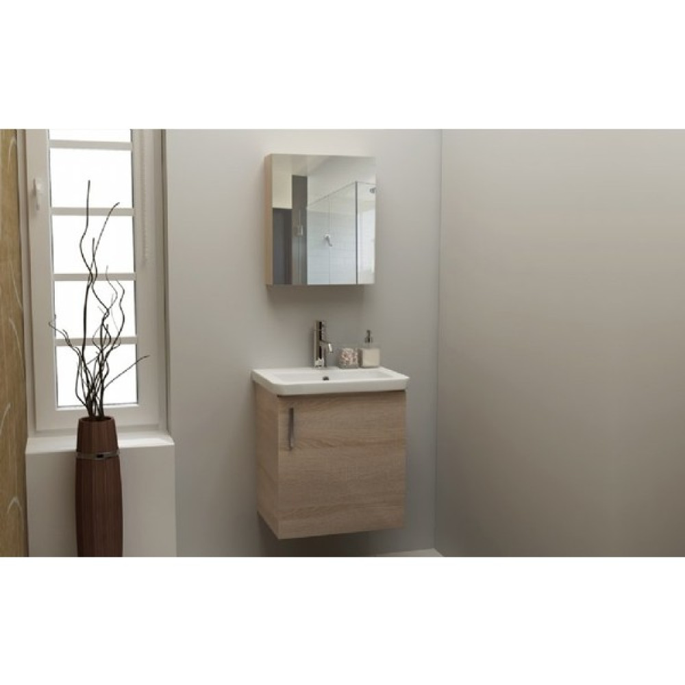 Ece Banyo Ece Slim Smart 50 cm Banyo Dolabı - Sonoma Meşe Banyo Dolabı / Mobilyası Fiyatı