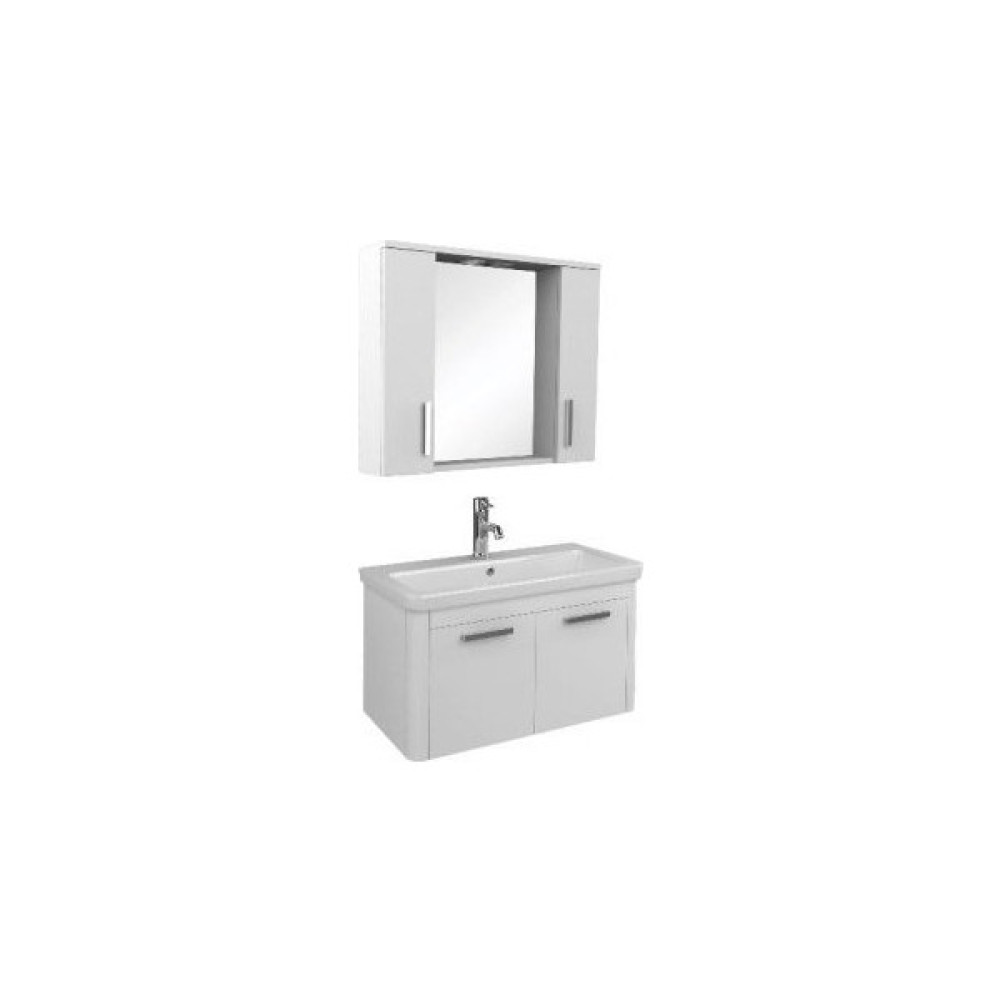 Ece Banyo Note Smart 80 cm Banyo Dolabı Beyaz Banyo Dolabı / Mobilyası Fiyatı