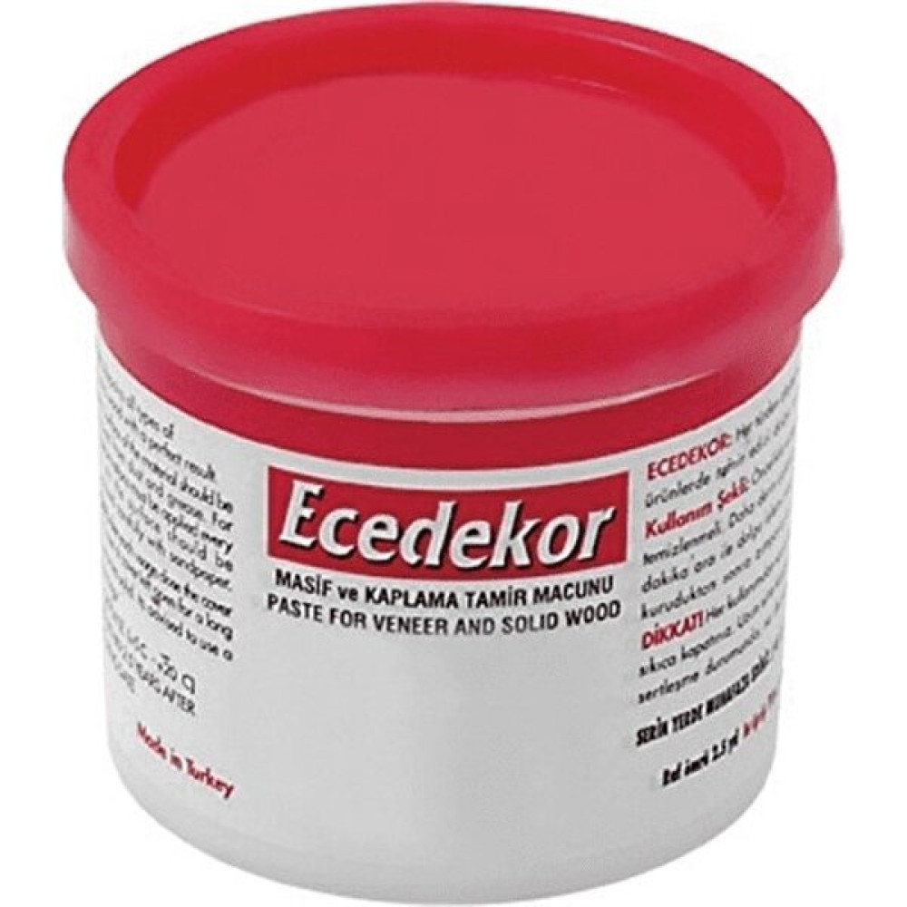 Ece Dekor Ahşap Masif ve Kaplama Dolgu ve Tamir Macunu Ceviz Rengi 200 Gr. Nalburiye & Hırdavat Fiyatı